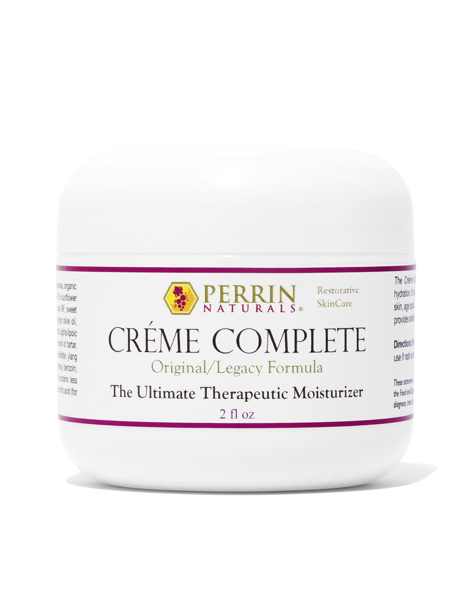 Creme Complete All Natural Skin Therapy | Perrin Naturals
